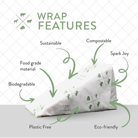 Formaticum Cheese Storage Paper - (5) packs - total 75 sheets - Picture 6 of 9